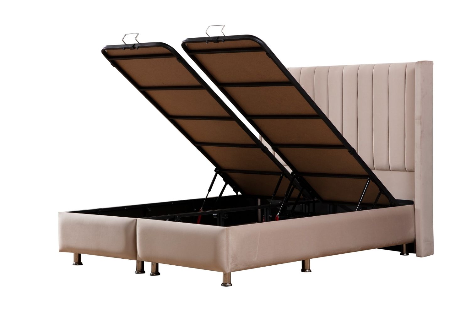 Lit coffre Tokyo Beige