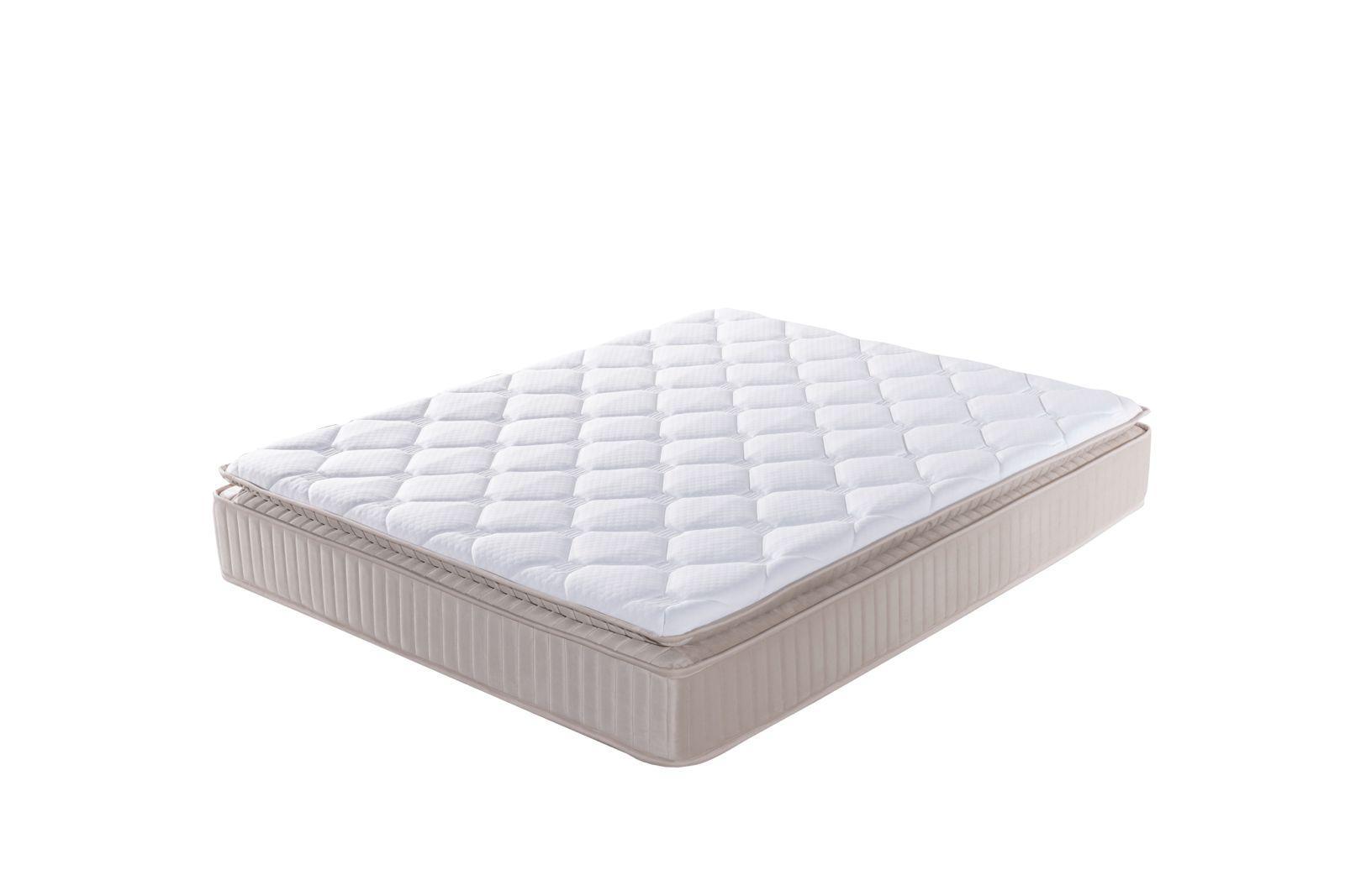 Pack complet Lit coffre Lugano Beige + Matelas 30cm