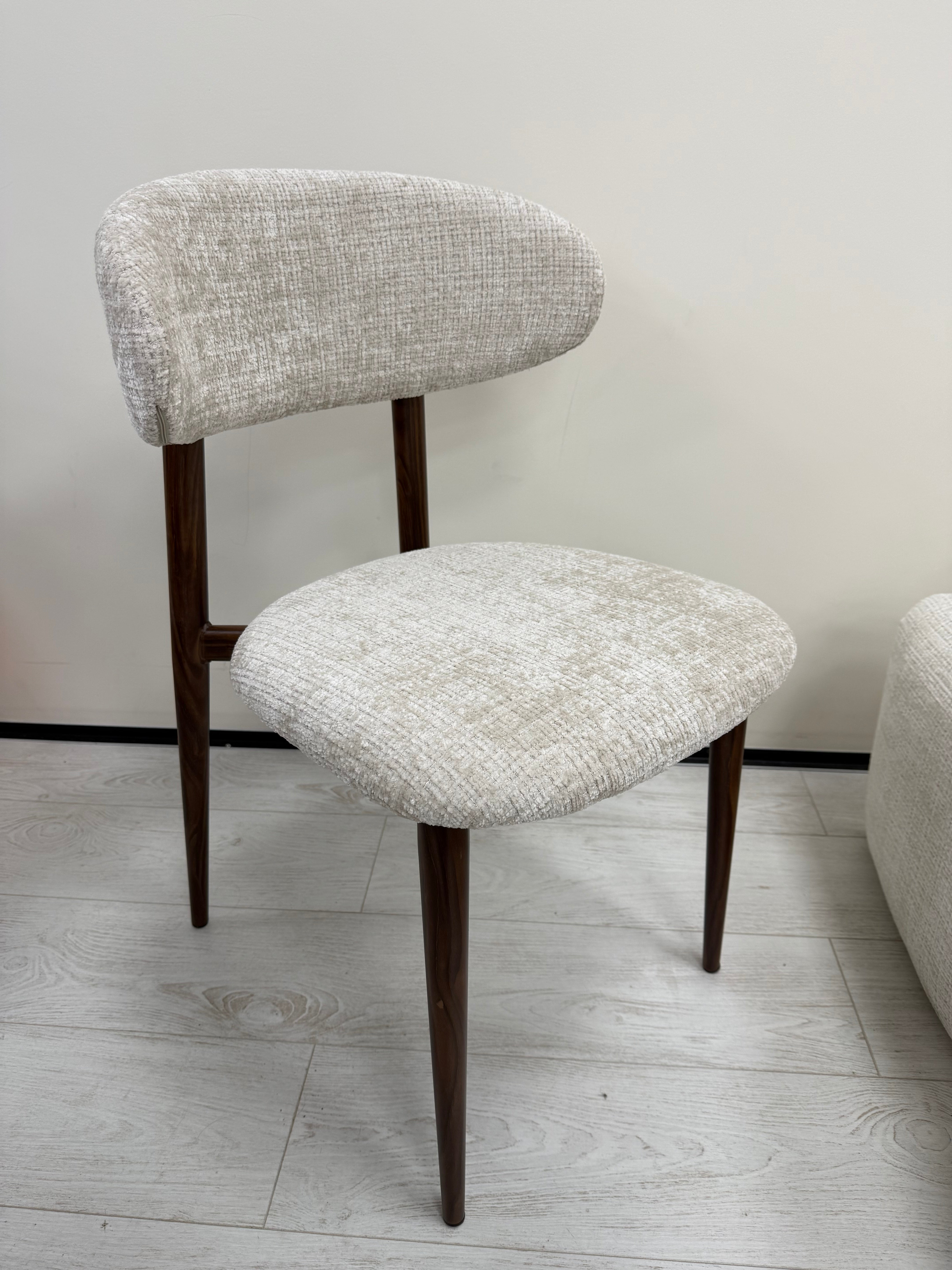 Chaise Bohème Marbella Beige Noyer