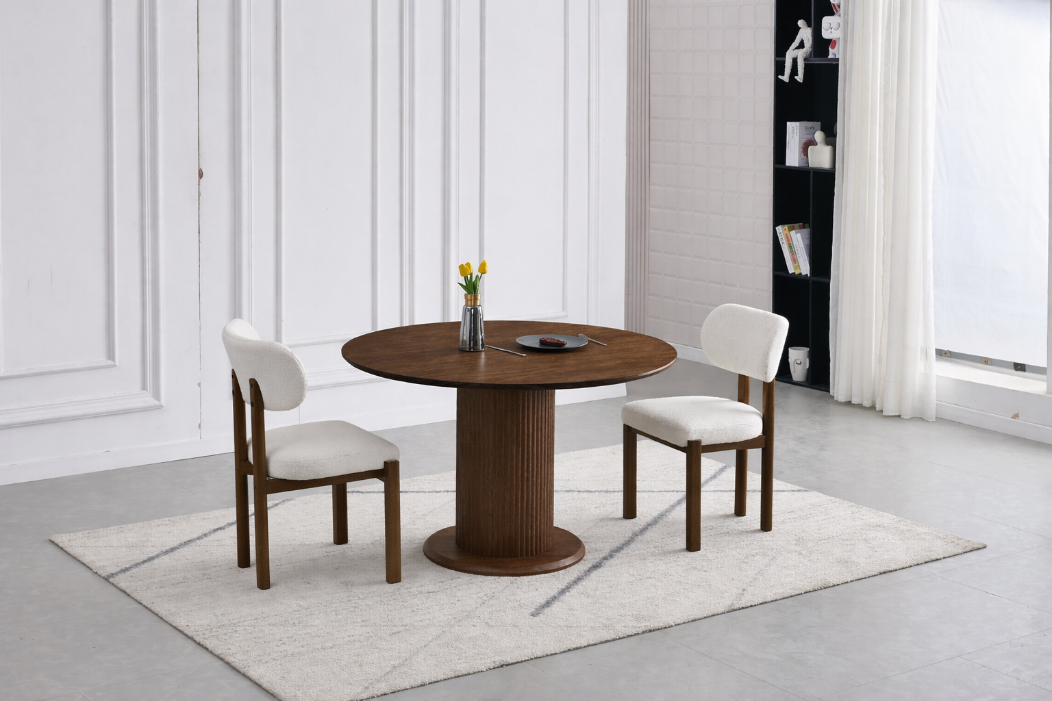 Table à manger Axel Noyer Ronde 1m20