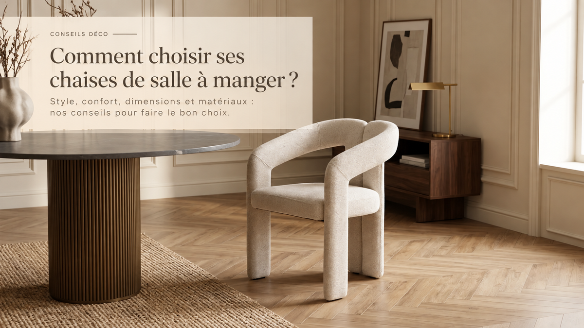 Chaise Luxury Interiors dans une salle à manger moderne