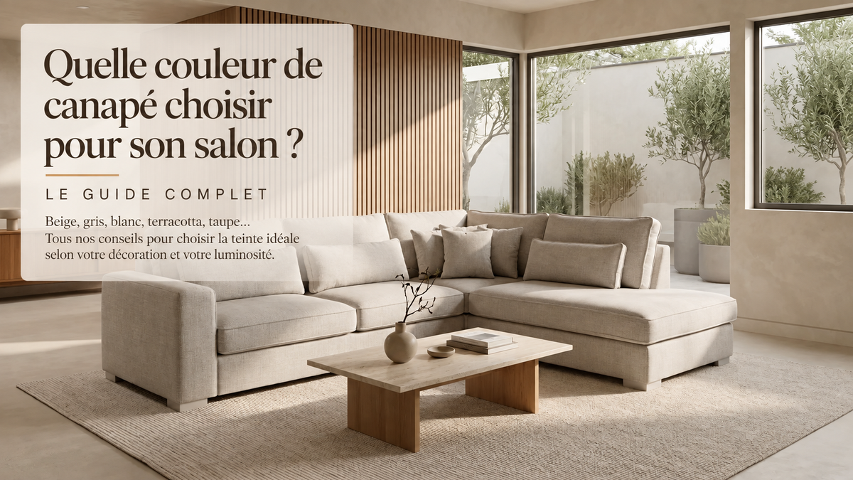 Canapé Marbella Beige Luxury Interiors dans un salon moderne