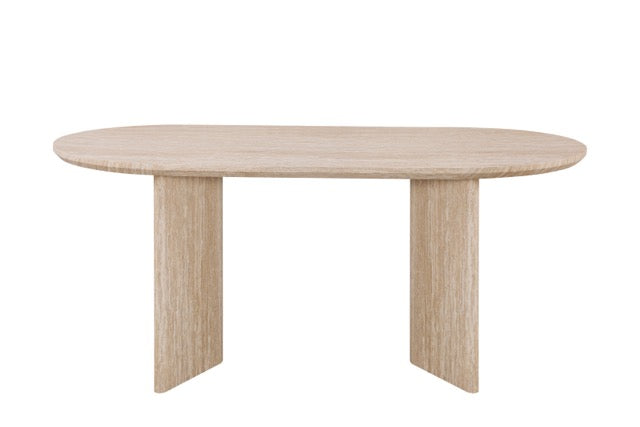 Table à manger Ava Travertin 1m80