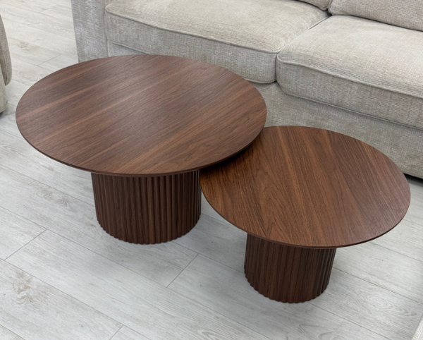 Table Basse Gigogne Duo Noyer