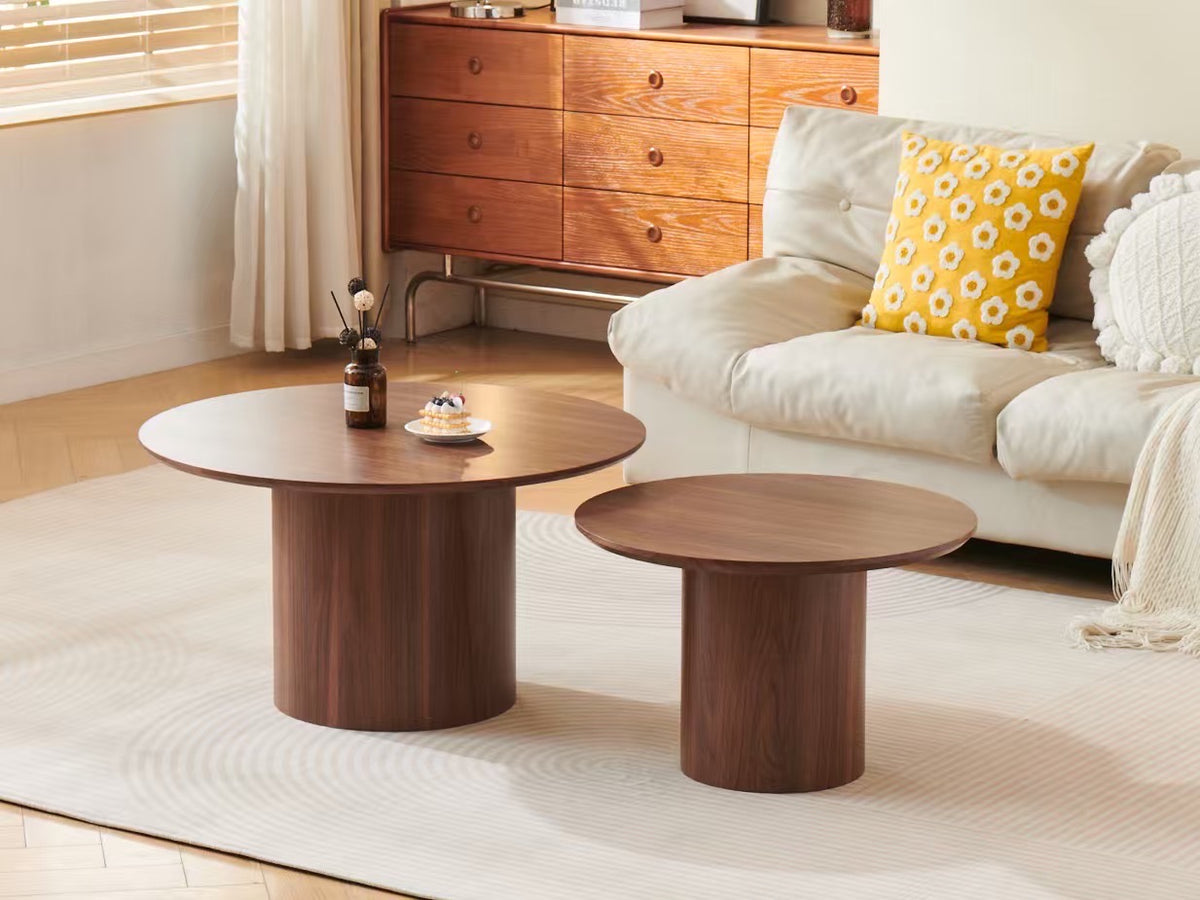 Table Basse Gigogne Duo Pila Noyer
