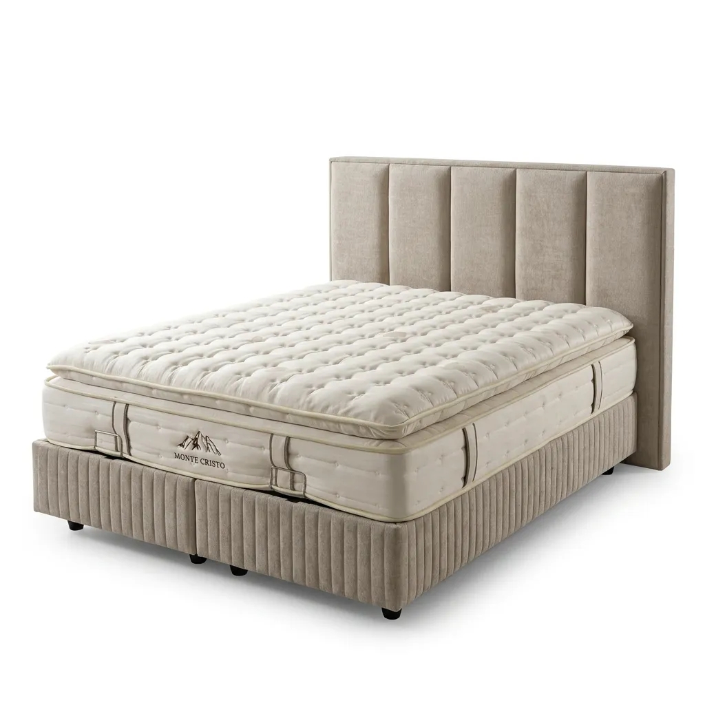Pack complet Lit coffre Eden + Matelas Nova Premium 32cm