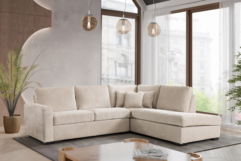 Canapé d'angle San Marino Beige Marbella