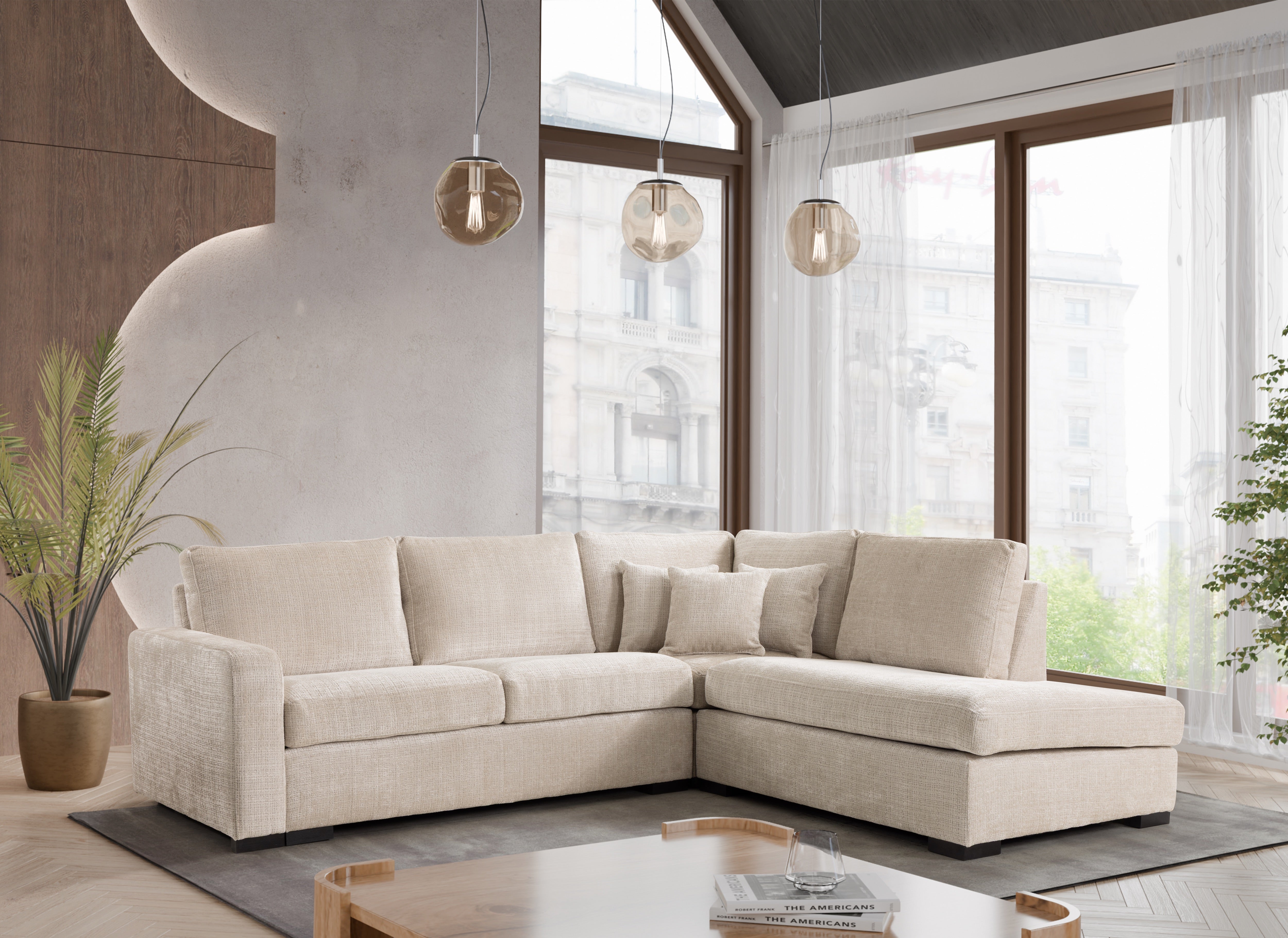 Canapé d'angle San Marino Beige Marbella